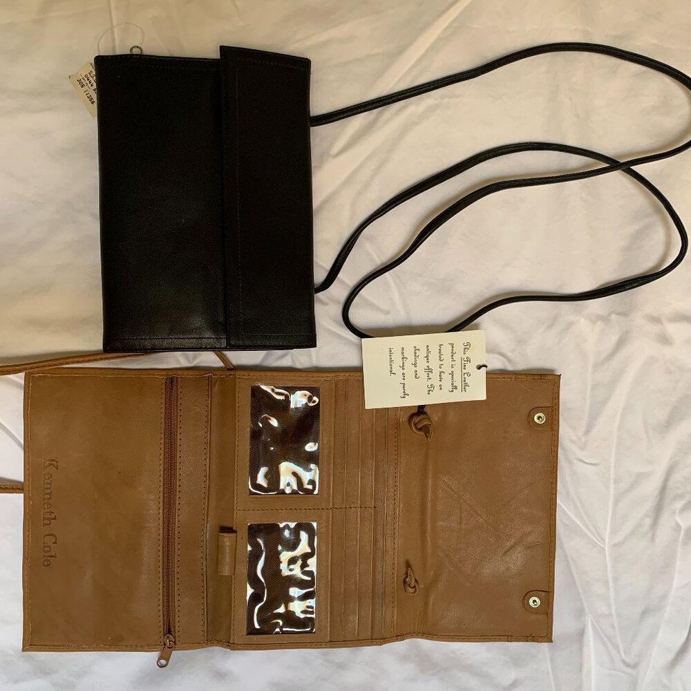 Kenneth Cloe Cross Body Wallet Bak